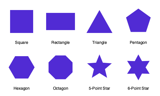 Shapes overview