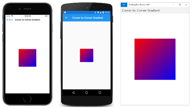 Corner-to-Corner Gradient Corner-to-Corner Gradient