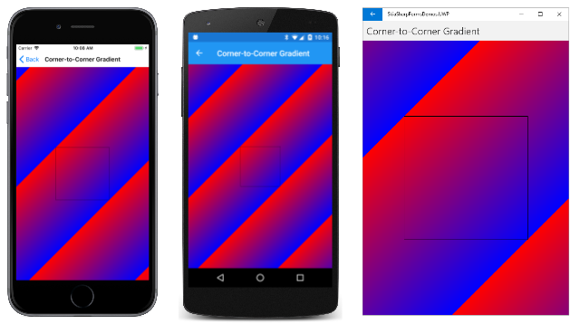 Corner-to-Corner Gradient Full Corner-to-Corner Gradient Full